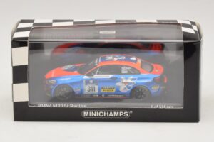 BMW M235i Team Medienkraftwerk #311 Di Martino / Olivo 24 Hours of Nurburgring 2014 Minichamps 1:43 437142411 Druckguss — Bild 4 von 4