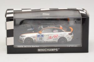 BMW M235i Team Valentin Racing #310 Piepenbrink 24 Hours of Nurburgring 2014 Minichamps 1:43 437142410 Druckguss — Bild 4 von 4