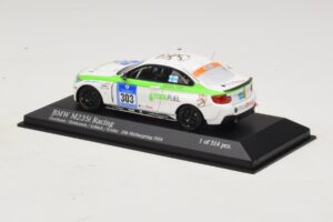 BMW M235i ToolFuel #303 Krohn 24 Hours of Nurburgring 2014 Minichamps 1:43 437142403 Druckguss — Bild 3 von 4