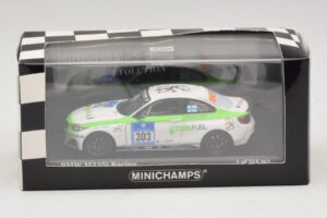 BMW M235i ToolFuel #303 Krohn 24 Hours of Nurburgring 2014 Minichamps 1:43 437142403 Druckguss — Bild 4 von 4