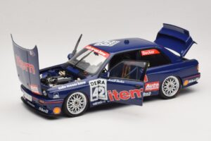 BMW M3 E30 Auto Maass #42 H. Becker DTM 1992 Minichamps 1:18 180922042 Druckguss — Bild 2 von 8