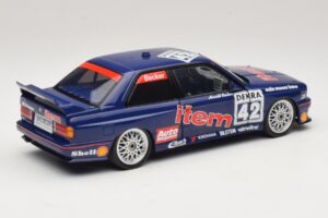 BMW M3 E30 Auto Maass #42 H. Becker DTM 1992 Minichamps 1:18 180922042 Druckguss — Bild 3 von 8