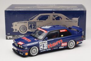 BMW M3 E30 Auto Maass #42 H. Becker DTM 1992 Minichamps 1:18 180922042 Druckguss — Bild 8 von 8