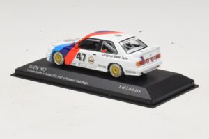 BMW M3 E30 M-Team Linder #47 Vogt / Herger Winners ETC Zolder 1987 Minichamps 1:43 430872047 Druckguss — Bild 3 von 4
