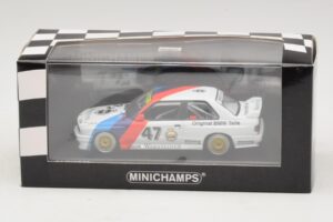 BMW M3 E30 M-Team Linder #47 Vogt / Herger Winners ETC Zolder 1987 Minichamps 1:43 430872047 Druckguss — Bild 4 von 4