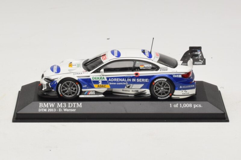 BMW M3 E92 DTM #2 D. Werner BMW Team Schnitzer DTM 2013 Minichamps 1:43 410132202 Druckguss