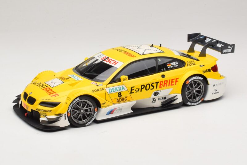 BMW M3 E92 DTM #8 D. Werner BMW Team Schnitzer 2012 Minichamps 1:18 100122208 Druckguss