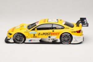BMW M3 E92 DTM #8 D. Werner BMW Team Schnitzer 2012 Minichamps 1:18 100122208 Druckguss — Bild 4 von 8