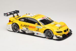 BMW M3 E92 DTM #8 D. Werner BMW Team Schnitzer 2012 Minichamps 1:18 100122208 Druckguss — Bild 6 von 8
