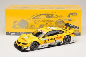 BMW M3 E92 DTM #8 D. Werner BMW Team Schnitzer 2012 Minichamps 1:18 100122208 Druckguss — Bild 8 von 8