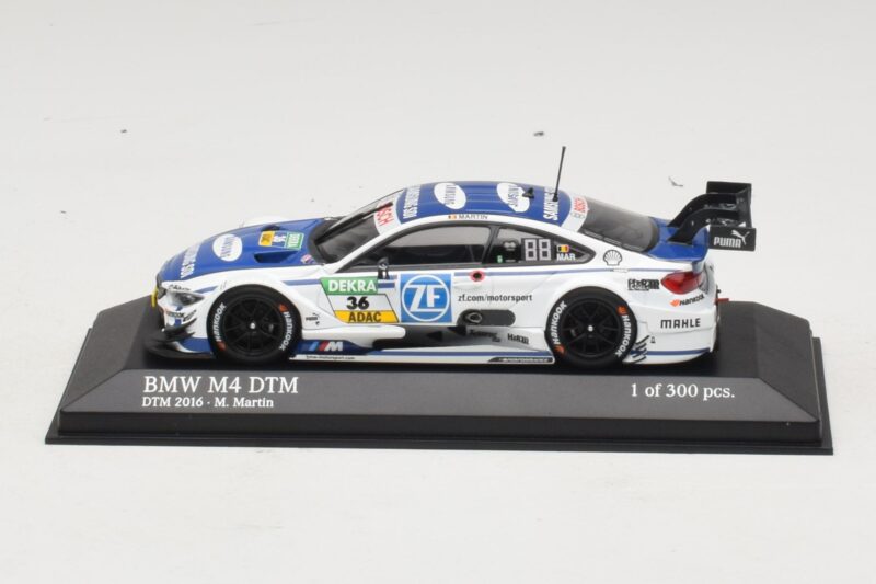 BMW M4 F82 DTM #36 M. Martin BMW Team RBM DTM 2016 Minichamps 1:43 410162436 Druckguss