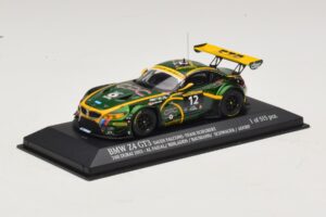 BMW Z4 GT3 Saudi Falcons #12 Al Faisal / Binladen 24 Hours of Dubai 2013 Minichamps 1:43 437132412 Druckguss — Bild 2 von 4