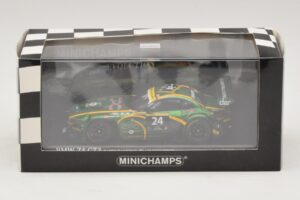 BMW Z4 GT3 Saudi Falcons #24 Al Faisal / Binladen 24 Hours of Dubai 2013 Minichamps 1:43 437132424 Druckguss — Bild 4 von 4