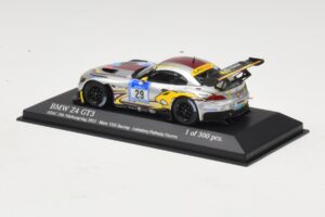 BMW Z4 GT3 VDS Racing #29 B. Leinders / M. Palttala 24 Hours of Nurburgring 2012 Minichamps 1:43 437122929 Druckguss — Bild 3 von 4