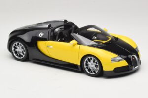 Bugatti Veyron Grand Sport Black Lemon Minichamps 1:18 100110831 Druckguss — Bild 6 von 8