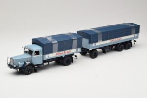 Bussing 8000S13 Pritschenzug Kölner Zucker Minichamps 1:43 499079920 Druckguss