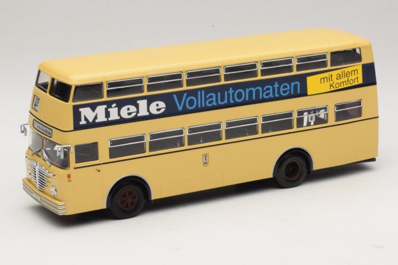 Bussing D2U Heckturen Miele Minichamps 1:43 439071086 Druckguss