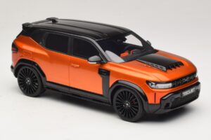 Dacia Duster Mk3 Redust Sport 4x2 Hybrid Metallic Orange Otto 1:18 OT1316 Resin — Bild 4 von 6