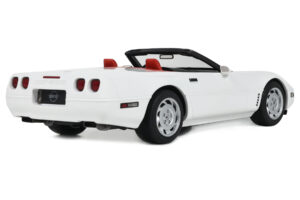 Chevrolet Corvette C4 Cabrio Arctic White GT Spirit 1:18 GT580 Resin — Bild 2 von 5