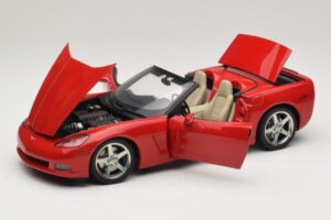 Chevrolet Corvette C6 Cabriolet Rot AUTOart 1:18 71221 Druckguss — Bild 2 von 8