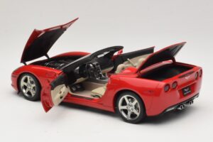 Chevrolet Corvette C6 Cabriolet Rot AUTOart 1:18 71221 Druckguss — Bild 5 von 8