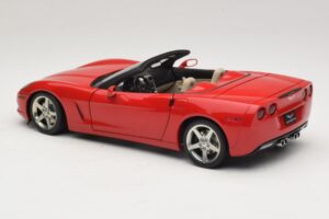 Chevrolet Corvette C6 Cabriolet Rot AUTOart 1:18 71221 Druckguss — Bild 7 von 8