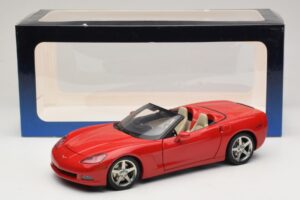Chevrolet Corvette C6 Cabriolet Rot AUTOart 1:18 71221 Druckguss — Bild 8 von 8