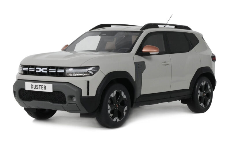 Dacia Duster Mk3 Extreme TCe 130 4x4 Beige Sandstone Otto 1:18 Dacia Duster Mk3 Extreme TCe 130 4x4 Beige Sandstone Otto 1:18 OT1258 Resin