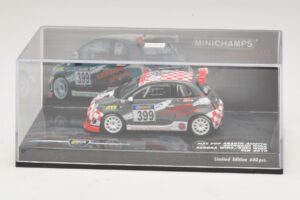 Fiat 500 Abarth Assetto Corse #399 Autohaus Winz VLN 2010 Minichamps 1:43 437101299 Druckguss — Bild 4 von 5