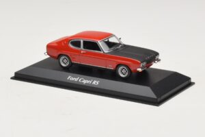 Ford Capri I Rot Mit Schwarzer Haube Maxichamps 1:43 940085801 Druckguss — Bild 3 von 4