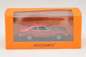 Ford Capri I Rot Mit Schwarzer Haube Maxichamps 1:43 940085801 Druckguss — Bild 4 von 4