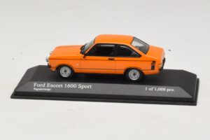 Ford Escort 1600 Sport Mk2 Orange Minichamps 1:43 400084471 Druckguss