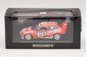 Ford Escort Cosworth Toshiba #11 A. Vatanen / Freeman 1994 Minichamps 1:43 430981811 Druckguss — Bild 4 von 4