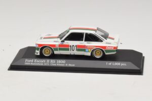 Ford Escort Mk2 RS1800 #10 H. Heyer Class Winner DRM Hockenheim 1975 Minichamps 1:43 400758491 Druckguss