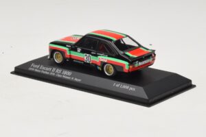 Ford Escort Mk2 RS1800 #30 H. Heyer Class Winner DRM Mainz-Finthen 1976 Minichamps 1:43 400768430 Druckguss — Bild 3 von 4