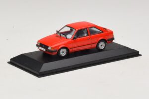 Ford Escort Mk3 3-Türer Rot Minichamps 1:43 400085000 Druckguss — Bild 2 von 4