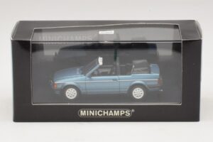 Ford Escort Mk3 Cabriolet Blau Metallic Minichamps 1:43 400085030 Druckguss — Bild 4 von 4
