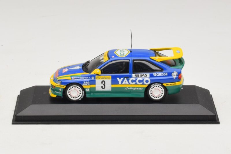 Ford Escort RS #3 Bernardini / Occelli Rally Monte Carlo Winner 1996 Minichamps 1:43 Ford Escort RS #3 Bernardini / Occelli Rally Monte Carlo Winner 1996 Minichamps 1:43 430968203 Druckguss