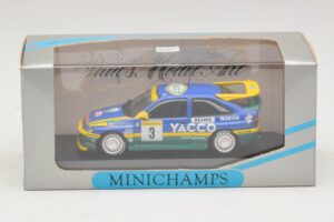Ford Escort RS #3 Bernardini / Occelli Rally Monte Carlo Winner 1996 Minichamps 1:43 430968203 Druckguss — Bild 4 von 4