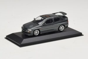 Ford Escort RS Cosworth Dunkelgrün Metallic Minichamps 1:43 430086300 Druckguss — Bild 2 von 4