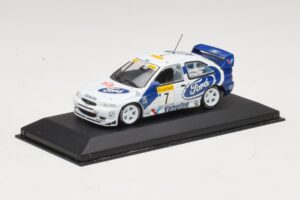 Ford Escort WRC #7 J. Kankkunen / J. Repo Rally Monte Carlo 1998 Minichamps 1:43 430988707 Druckguss — Bild 2 von 4