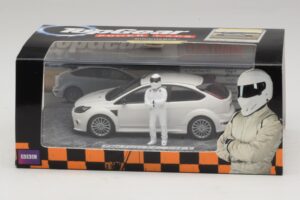 Ford Focus RS Mk2 Top Gear Weiß Mit Figur Minichamps 1:43 519438810 Druckguss — Bild 5 von 5