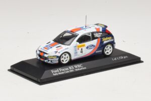 Ford Focus RS WRC #4 C. McRae / N. Grist Rally Monte Carlo 2001 Minichamps 1:43 430018904 Druckguss — Bild 2 von 4