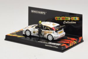 Ford Focus RS WRC #46 V. Rossi / C. Cassina Monza Rally Show 2006 Minichamps 1:43 436068446 Druckguss — Bild 3 von 5