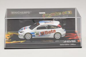Ford Focus RS WRC #46 V. Rossi / C. Cassina RAC Rally 2007 Minichamps 1:43 400078446 Druckguss — Bild 4 von 5