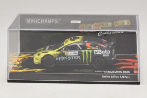 Ford Focus RS WRC #46 V. Rossi / C. Cassina Monza Rally Show 2009 Minichamps 1:43 400098946 Druckguss — Bild 4 von 5