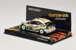 Ford Focus RS WRC #46 V. Rossi / C. Cassina RAC Rally 2008 Minichamps 1:43 400088146 Druckguss — Bild 3 von 5