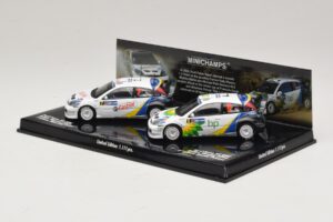 Ford Focus RS WRC Rally Mexico 2004 Set Minichamps 1:43 402048376 Druckguss — Bild 3 von 5