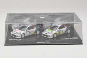 Ford Focus RS WRC Rally Mexico 2004 Set Minichamps 1:43 402048376 Druckguss — Bild 4 von 5