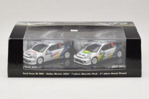Ford Focus RS WRC Rally Mexico 2004 Set Minichamps 1:43 402048376 Druckguss — Bild 5 von 5